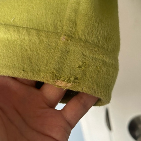 AUTH Vintage Valentino Green Cashmere Wool Front Tie Jacket | Made in Italy Sz 6 - Picture 11 of 17